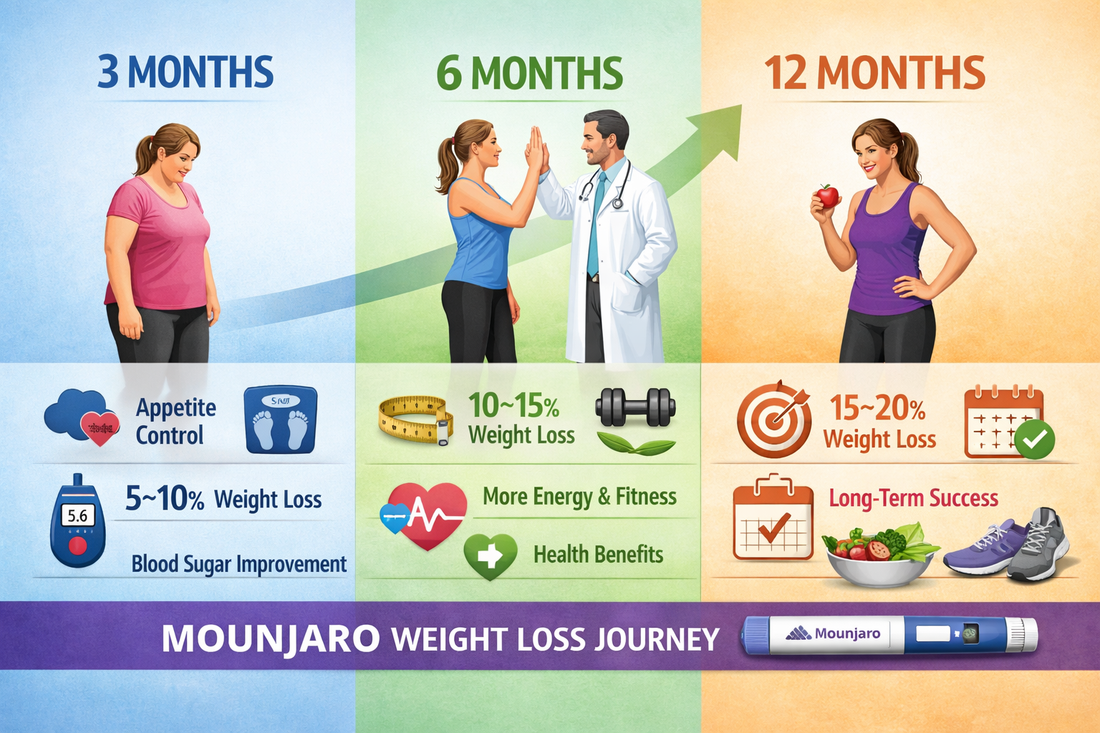 What Happens 3, 6 and 12 Months After Using Mounjaro Weight Loss Injec   Harley Street Obesity Clinic