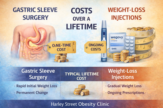 Gastric Sleeve Surgery vs Weight-Loss Injections and the Lifelong Price Difference
